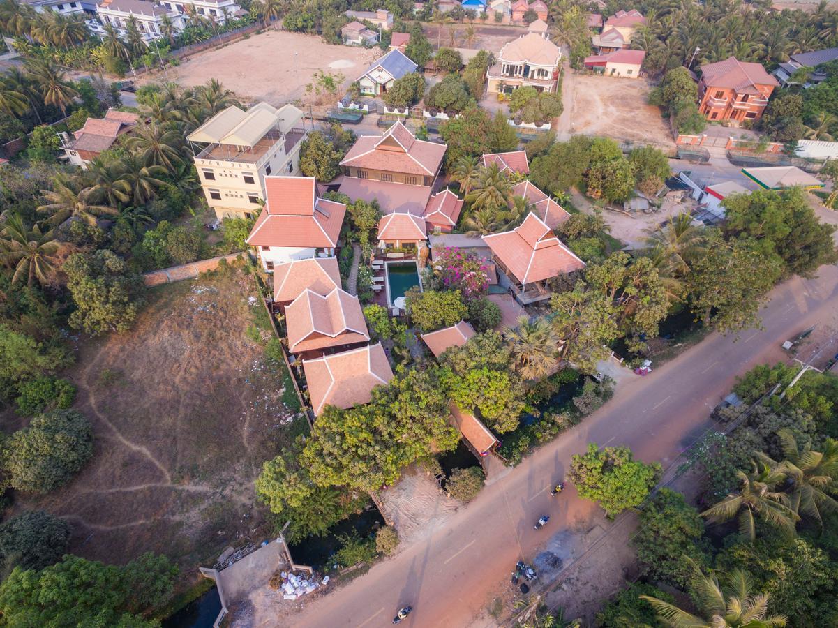 Malu Khmer Villa Ciudad de Siem Riep Exterior foto