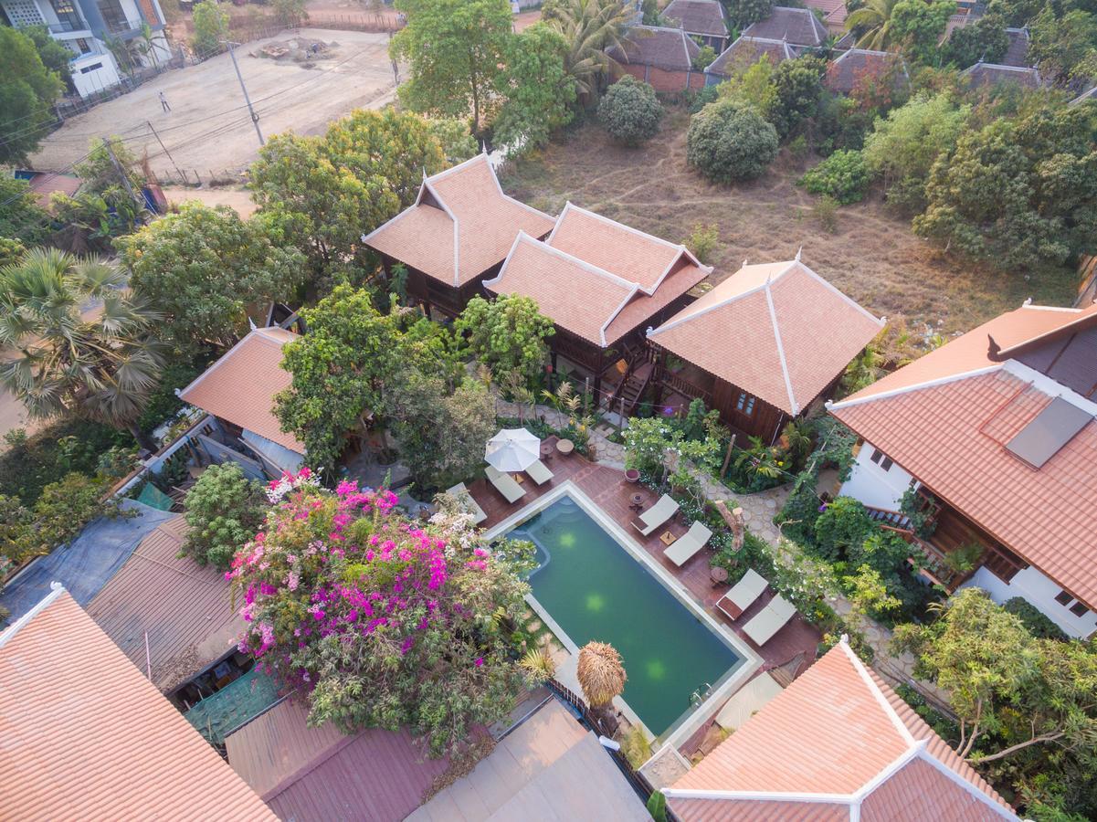 Malu Khmer Villa Ciudad de Siem Riep Exterior foto