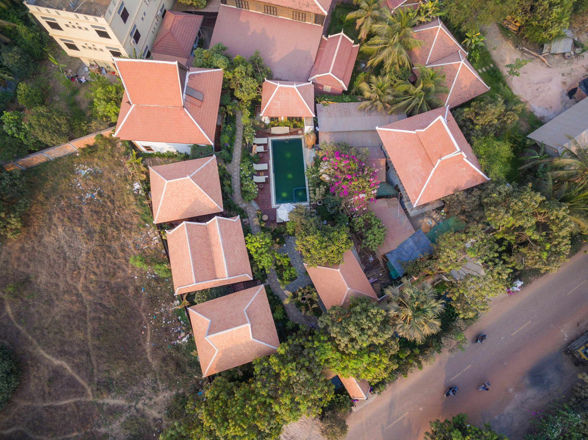 Malu Khmer Villa Ciudad de Siem Riep Exterior foto