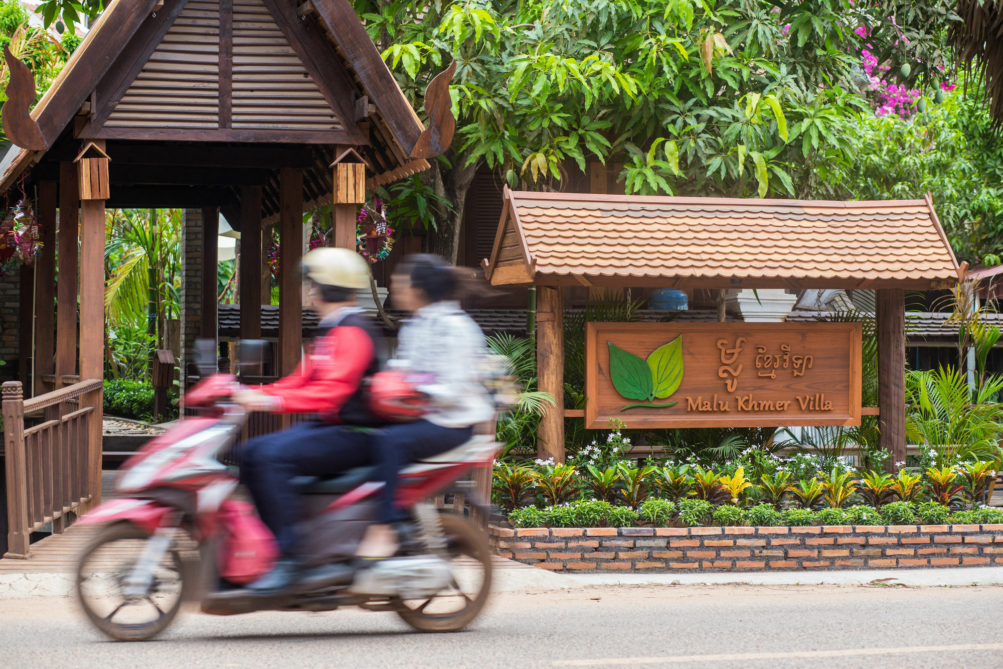 Malu Khmer Villa Ciudad de Siem Riep Exterior foto