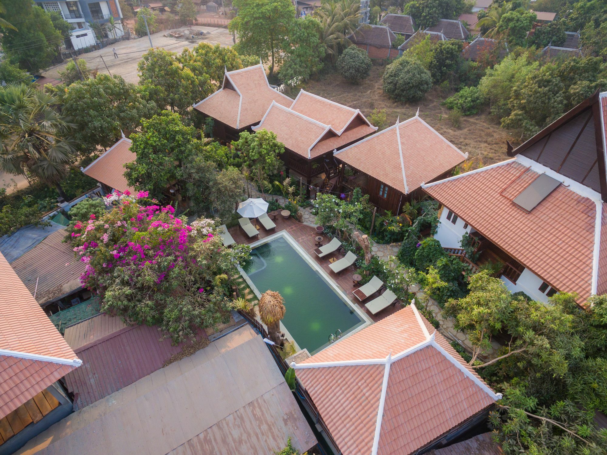 Malu Khmer Villa Ciudad de Siem Riep Exterior foto